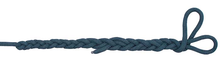 Australian braid knot step 13
