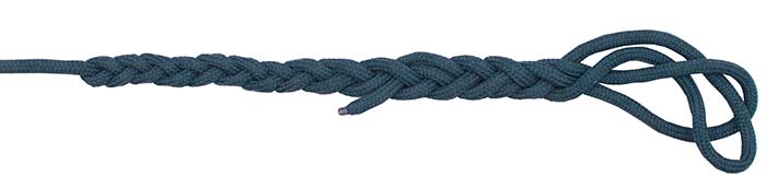 Australian braid knot step 14