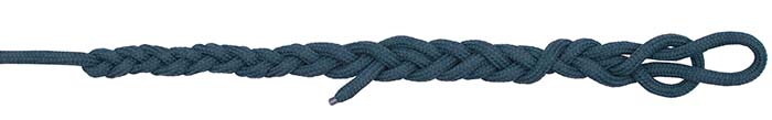 Australian braid knot step 15