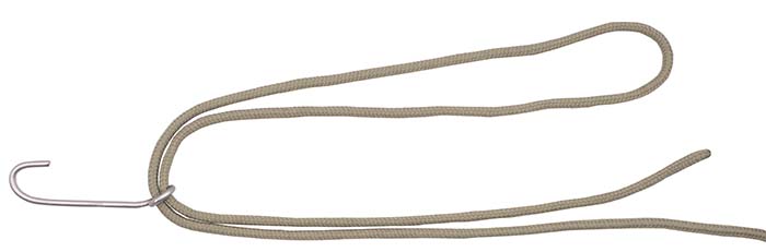 Berkley braid knot step 1