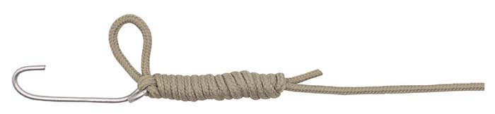 Berkley braid knot step 4
