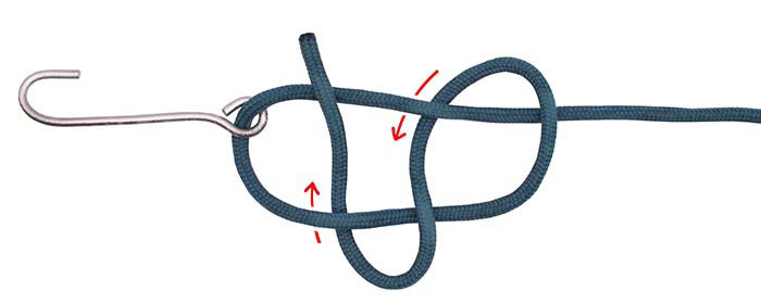 Davy knot step 5