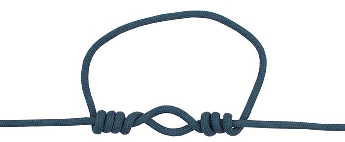 Dropper loop knot