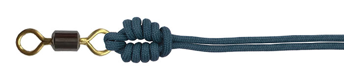 Offshore swivel knot step 4