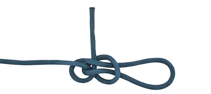 Perfection loop knot step 5