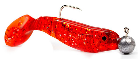 jig lure with soft plastic bait