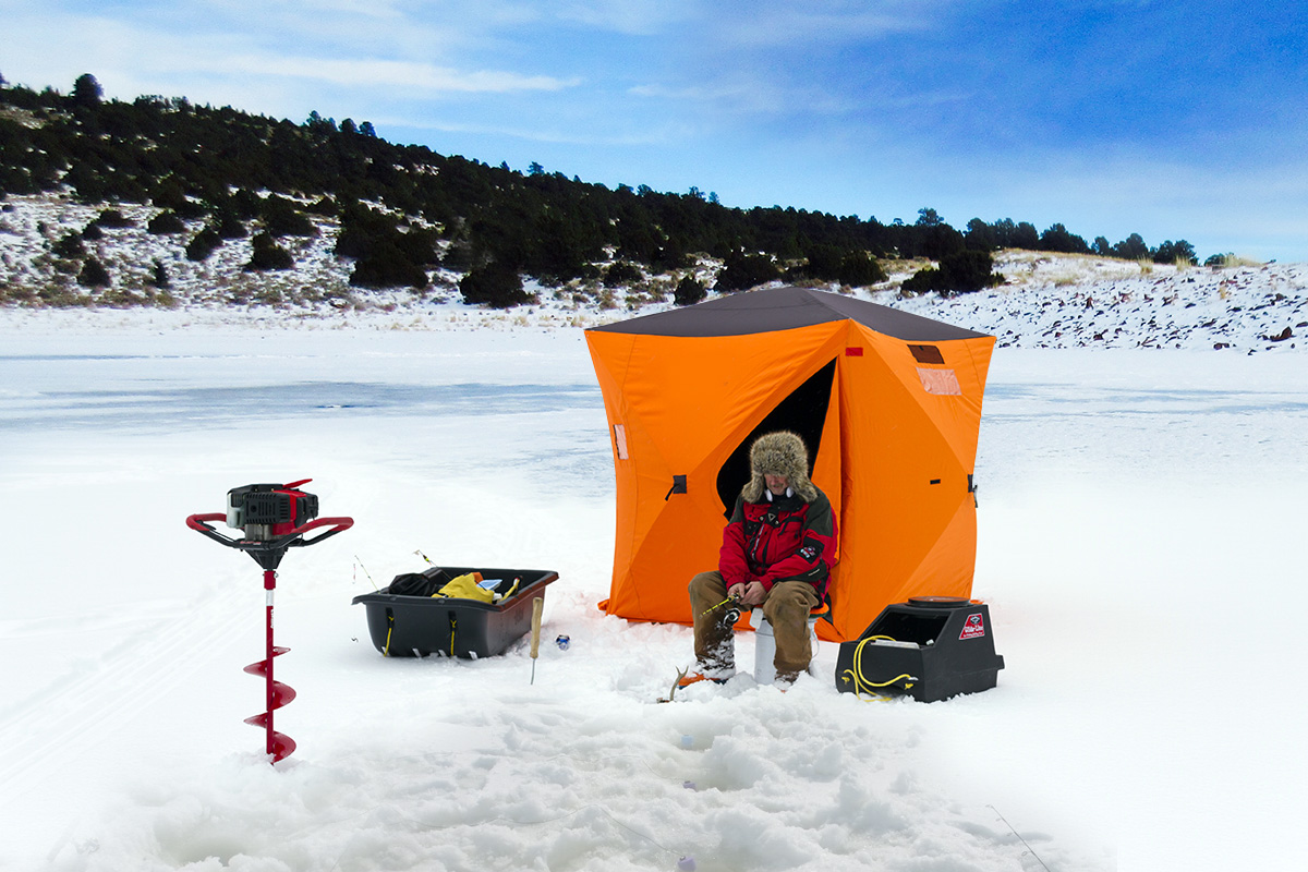 Let's see your ice fishing sleds!  Ice fishing tips, Ice fishing